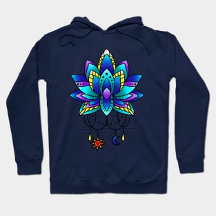 Moonlight Lotus Hoodie